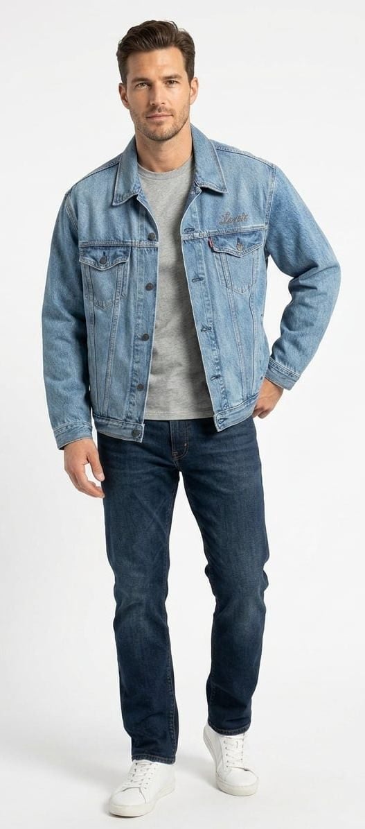 Levi's Relaxed Trucker Jacket Size Xl